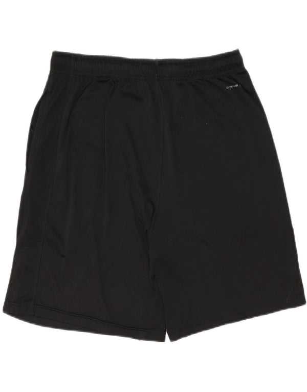 RUSSELL ATHLETIC Mens Dri-Power Sport Shorts Medium Black Polyester