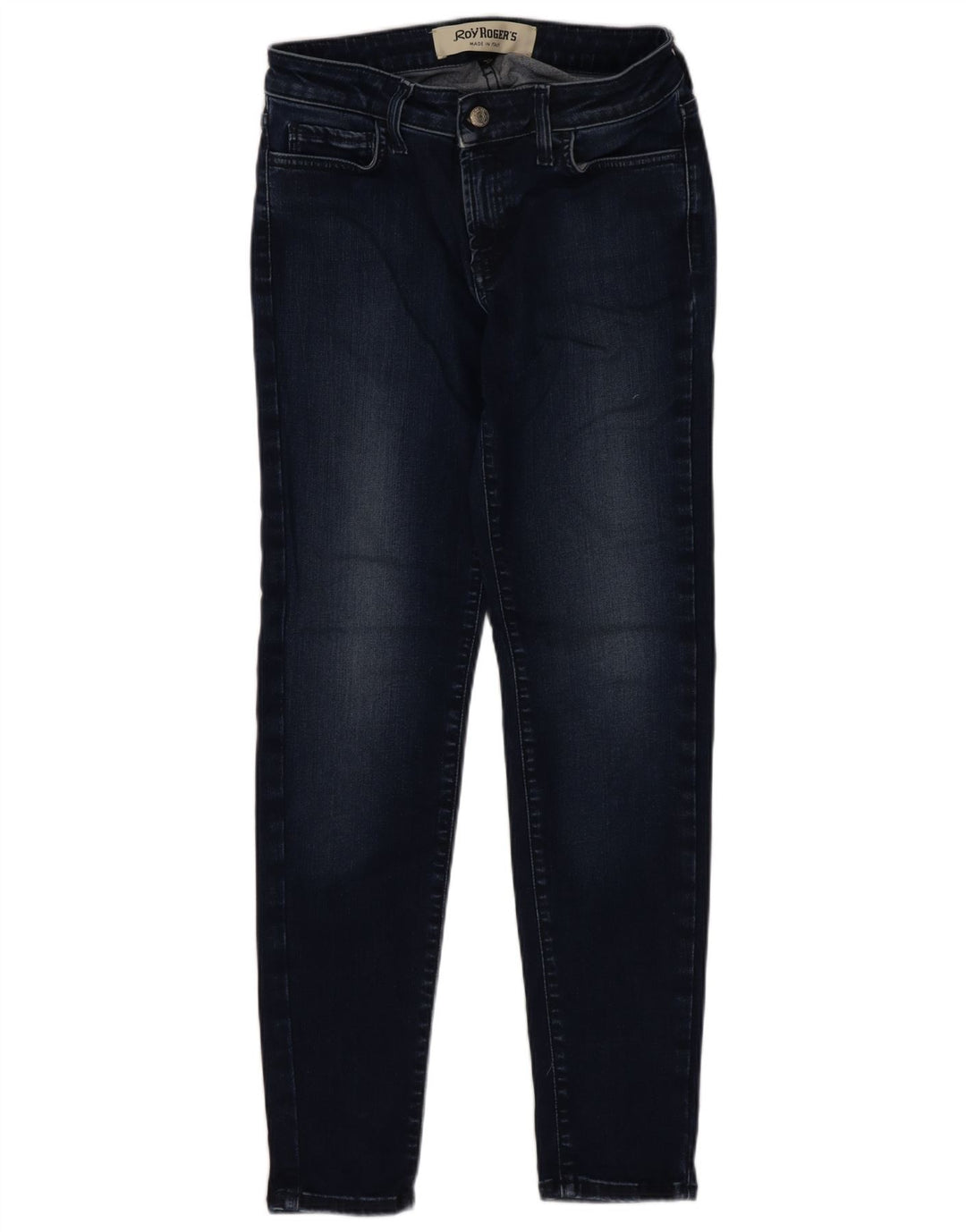Roy Rogers Womens Skinny Jeans W28 L27 Blue Polyester