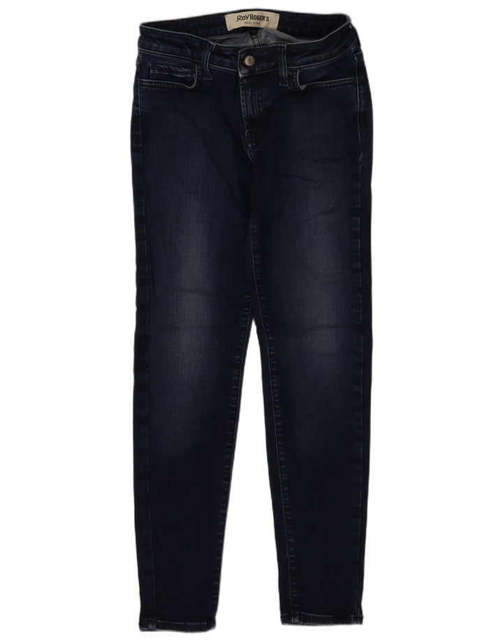 Roy Rogers Womens Skinny Jeans W28 L27 Blue Polyester