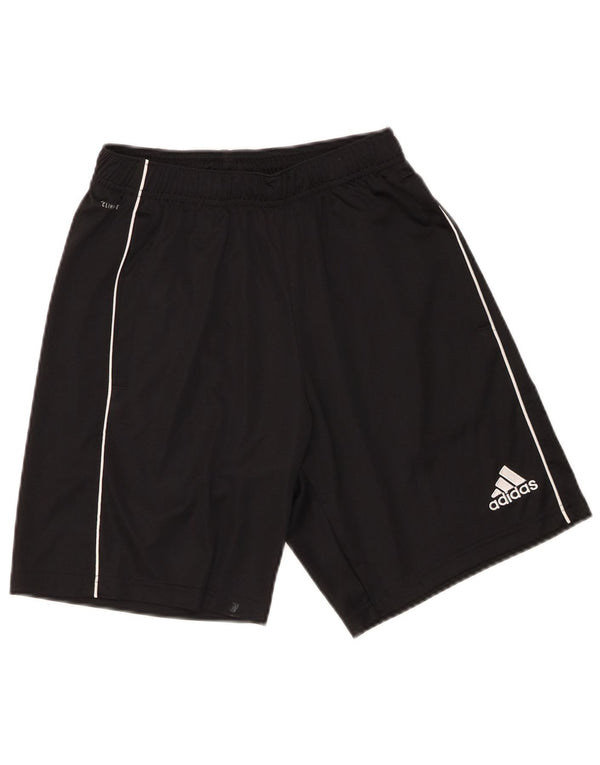 Adidas Mens Climalite Sport Shorts Small  Black Polyester