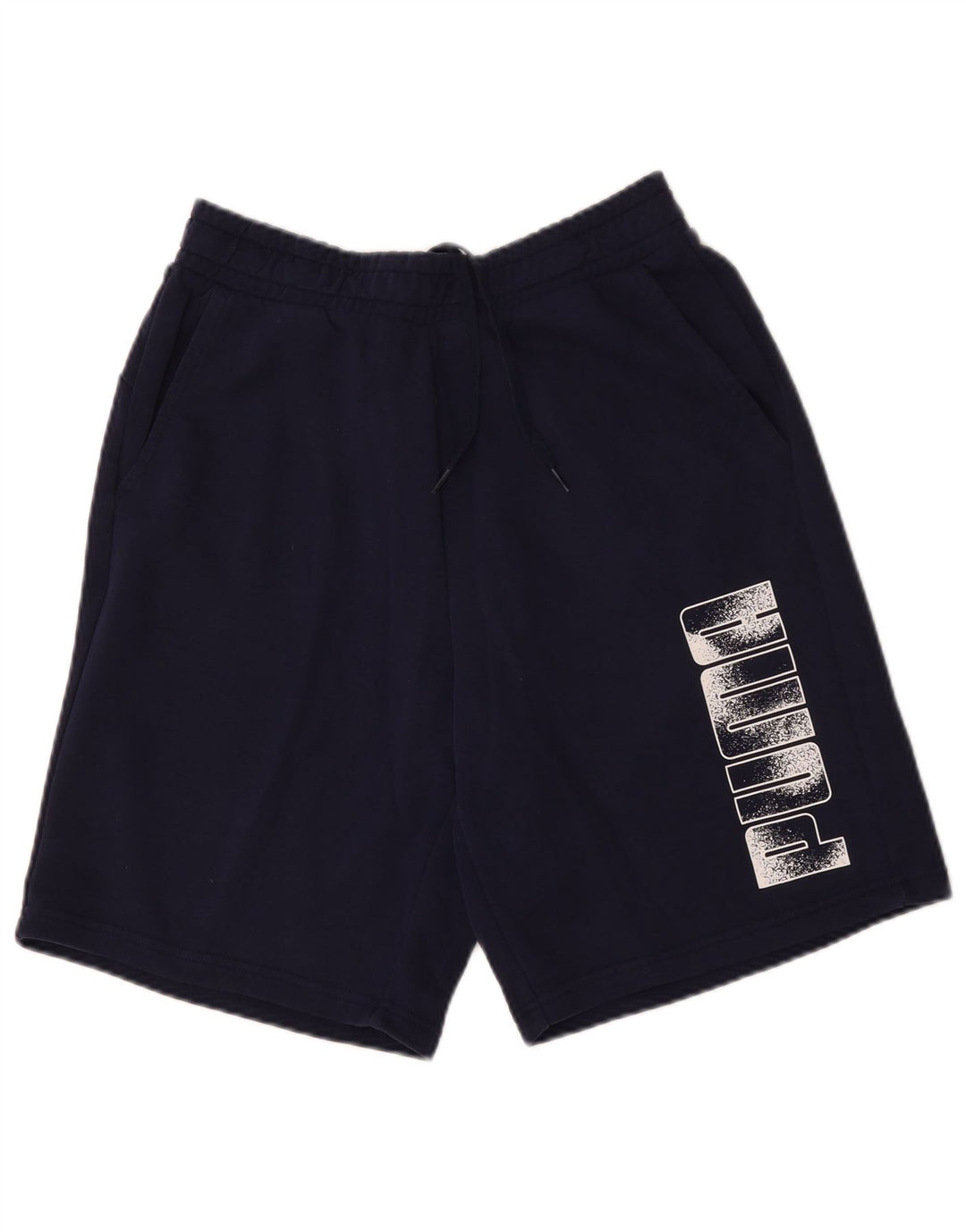 Puma Mens Graphic Sport Shorts Large Navy Blue