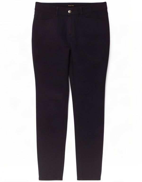 Massimo Dutti Womens Skinny Casual Trousers EU 40 Medium W32 L26 Navy Blue
