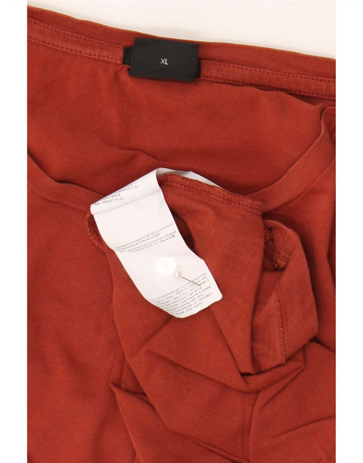 Hugo Boss Mens Regular Fit T-Shirt Top XL Red Cotton