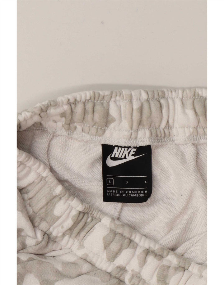 Nike Mens Sport Shorts Large Grey Camouflage
