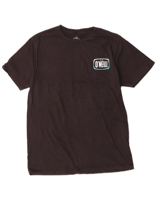 O'Neill Mens Modern Fit Graphic T-Shirt Top Medium Black Cotton