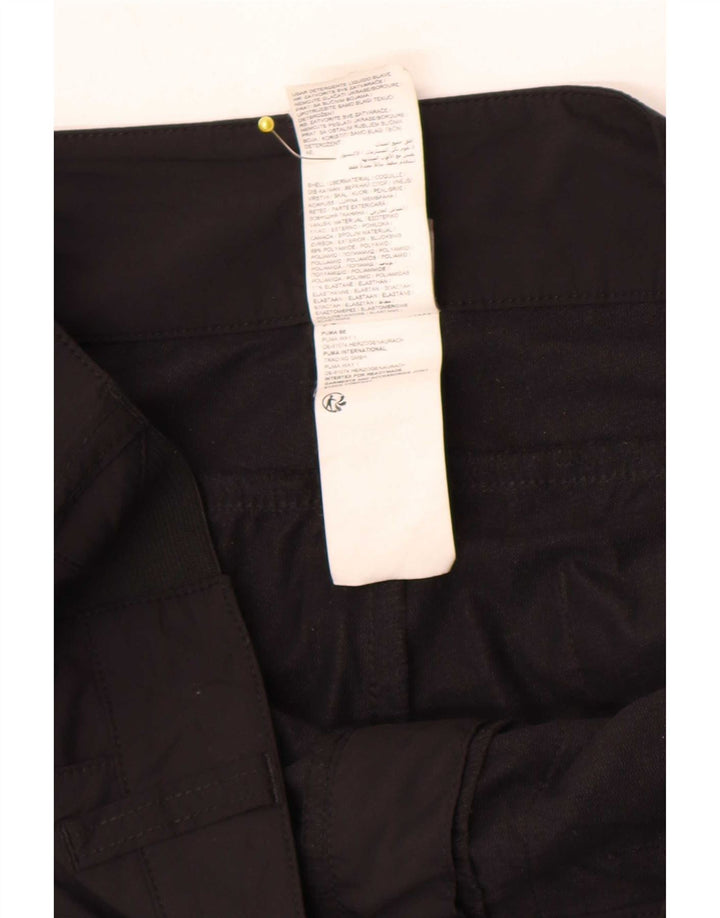 Puma Mens Ferrari Straight Cargo Trousers W34 L32 Black Polyamide