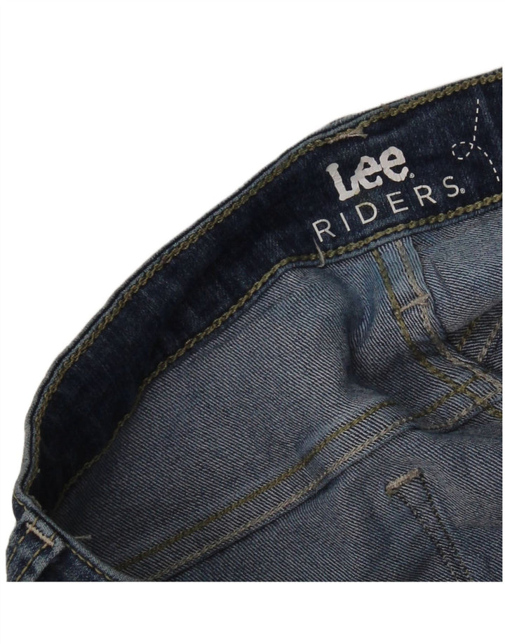 Lee Womens Riders Mid Rise Skinny Jeans W30 L26 Blue