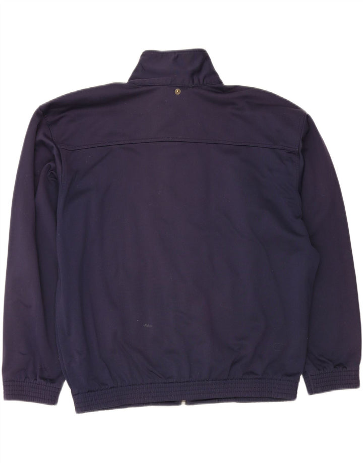 Fila Mens Tracksuit Top Jacket Medium Navy Blue Polyester