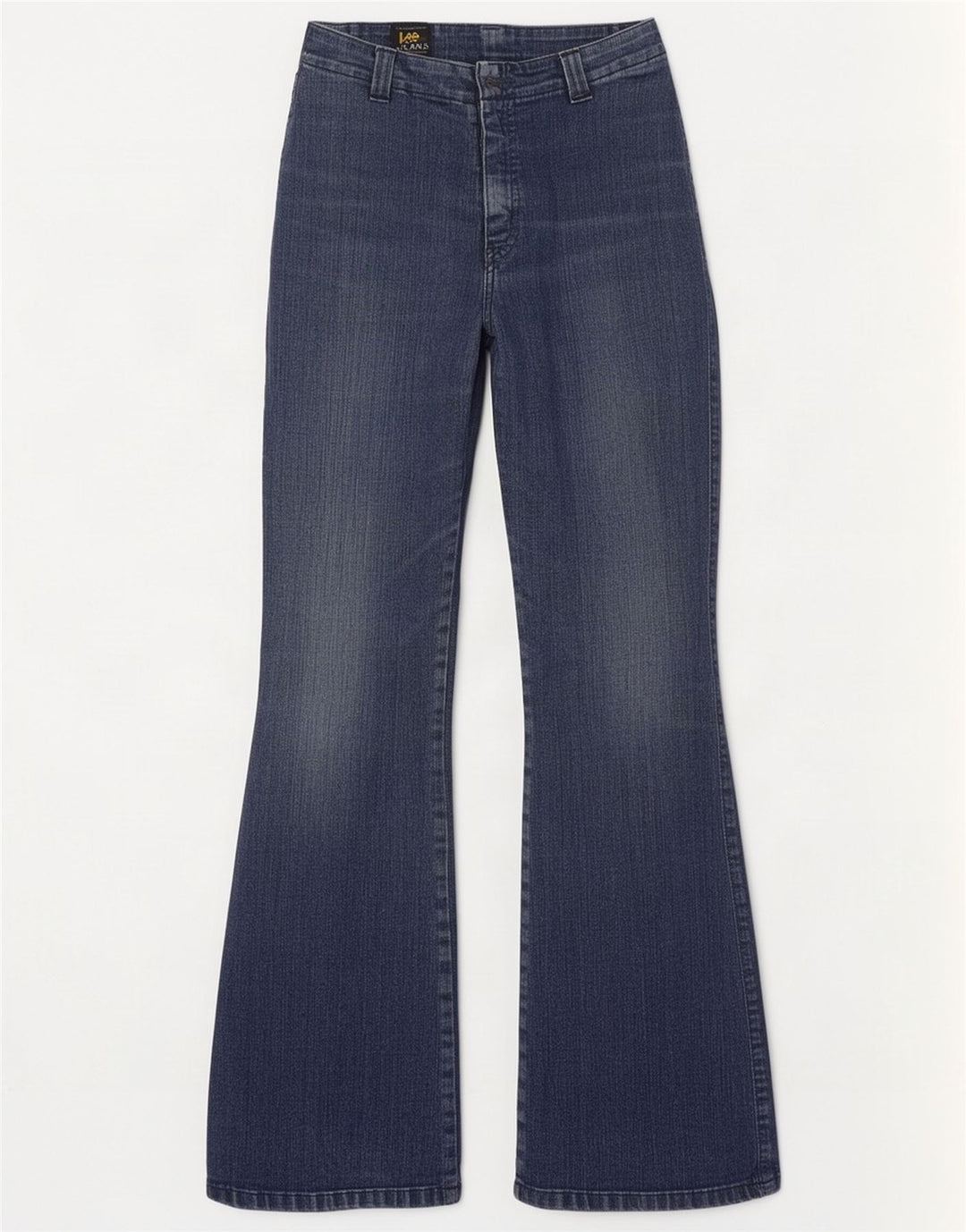 Lee Womens Kiana Flared Jeans W30 L31 Blue Cotton