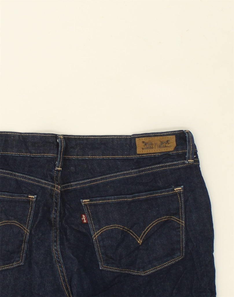 LEVI'S Womens Denim Shorts US 8 Medium W31 Navy Blue Cotton | Vintage Levi's | Thrift | Second-Hand Levi's | Used Clothing | Messina Hembry 