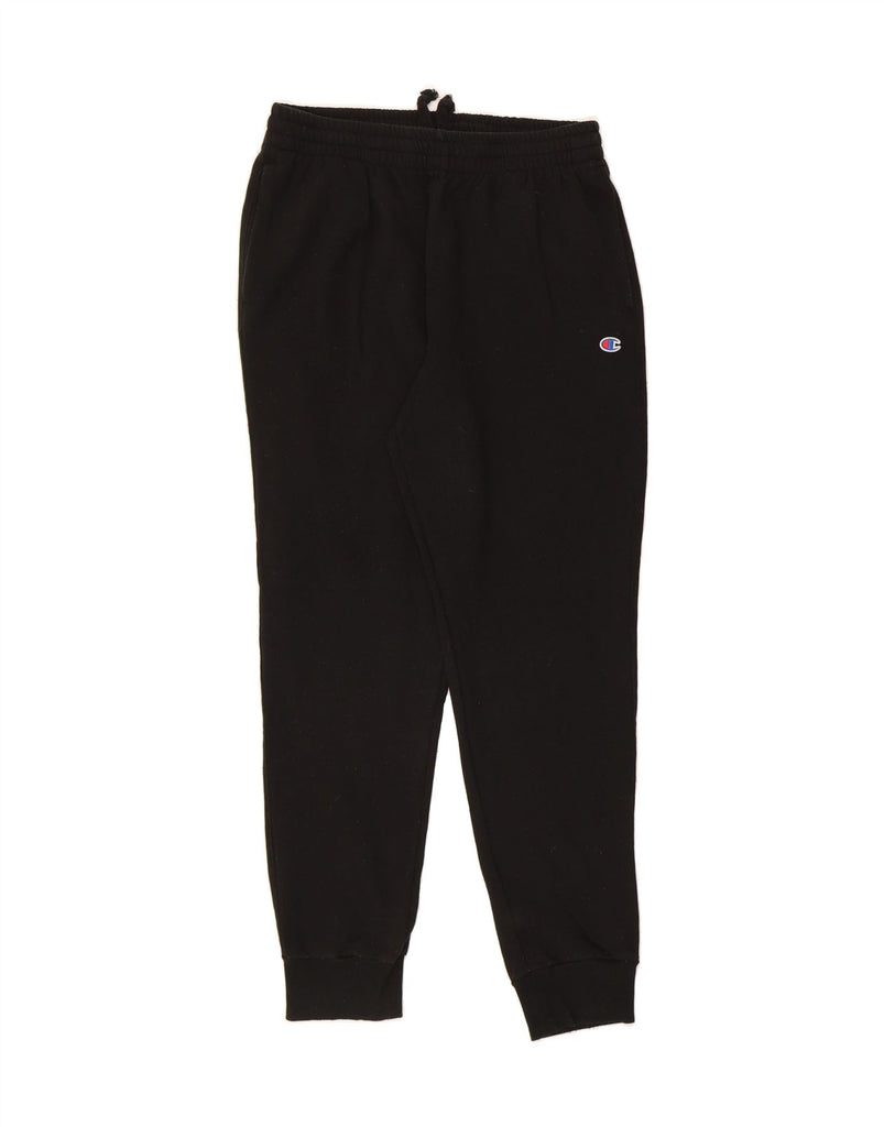 CHAMPION Mens Tracksuit Trousers Joggers Large  Black Cotton Vintage Champion and Second-Hand Champion from Messina Hembry 