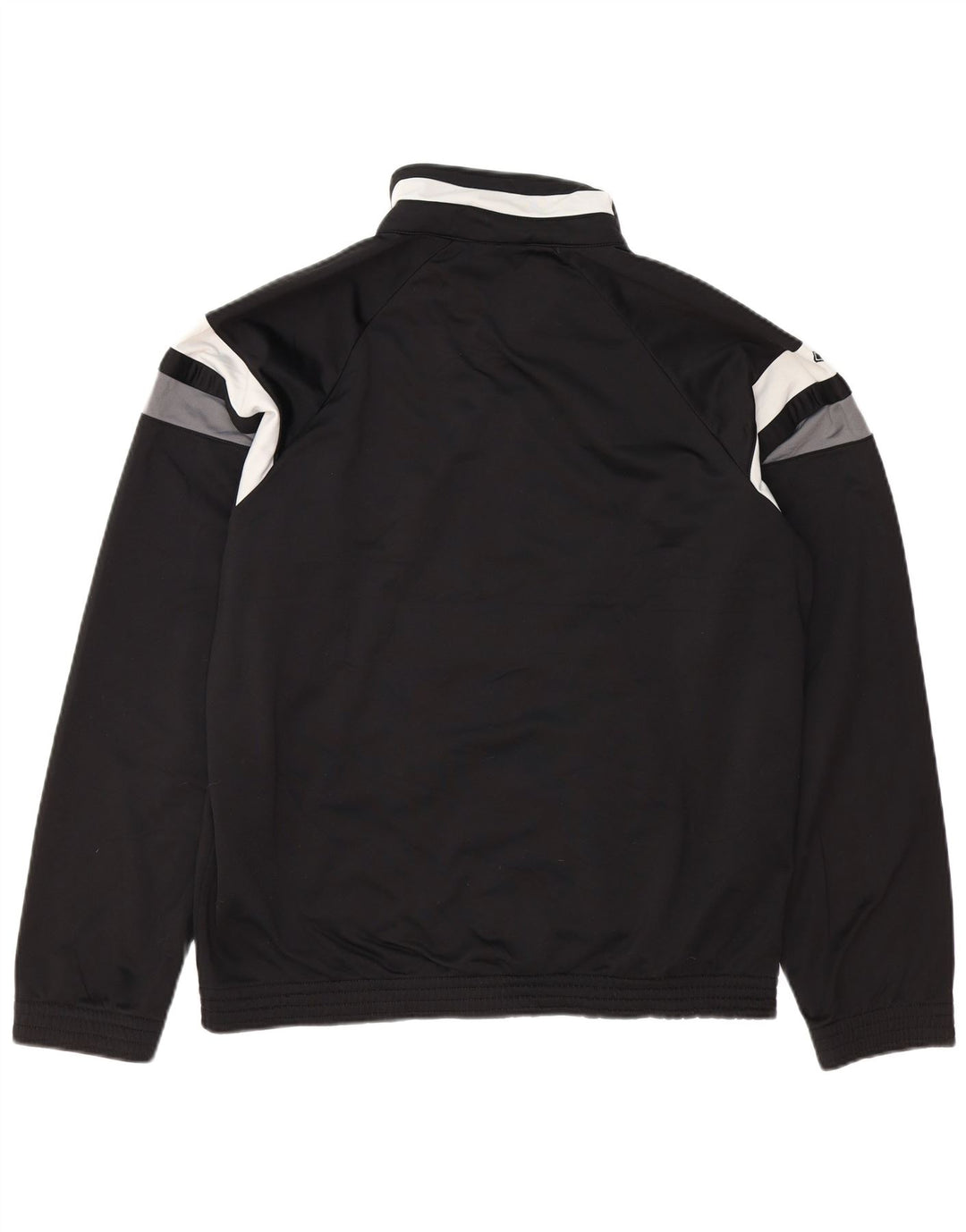 ERREA Mens Graphic Tracksuit Top Jacket Large Black Polyester
