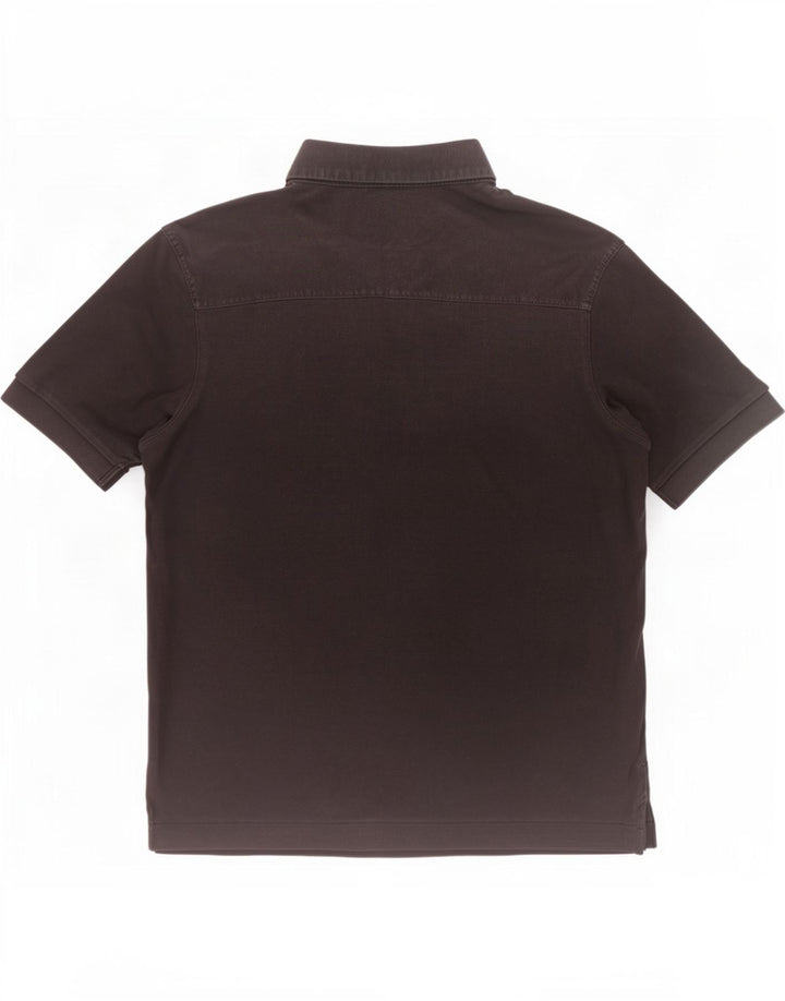 Fred Perry Mens Polo Shirt Medium Black Cotton