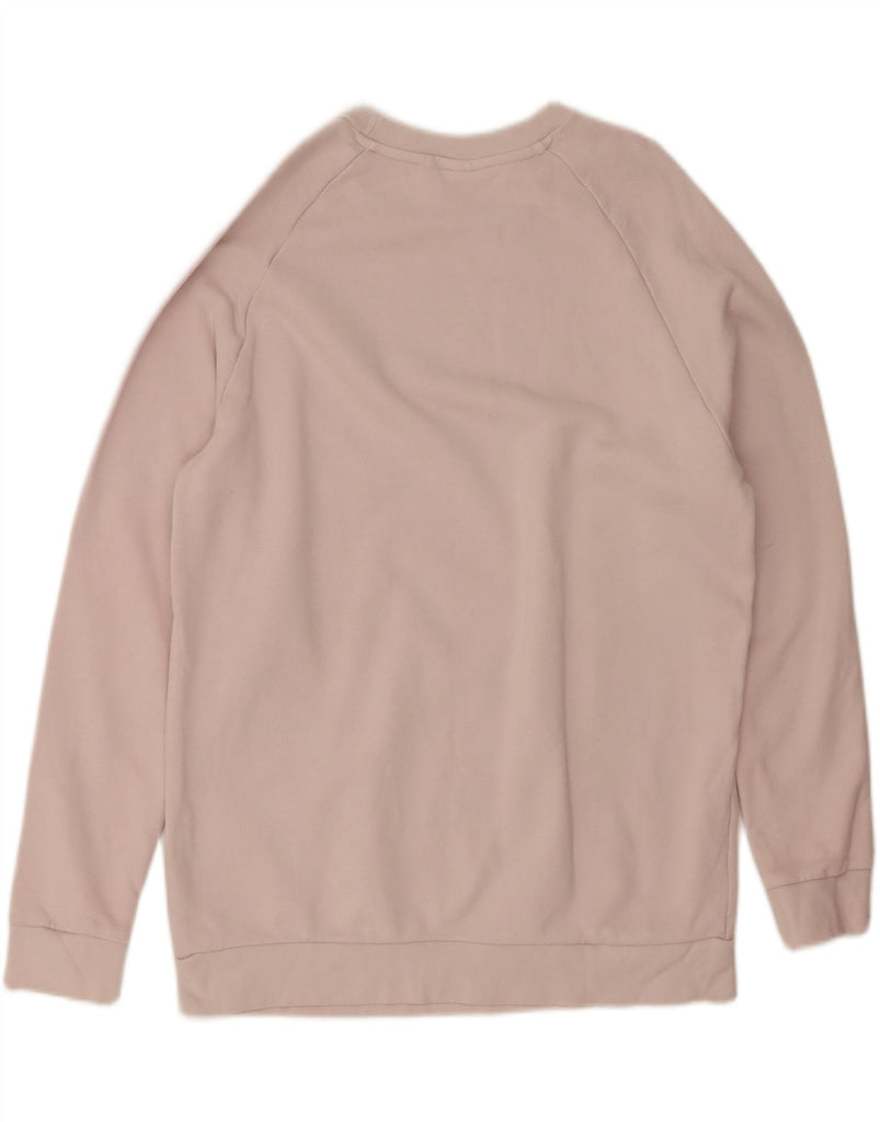 ADIDAS Mens Sweatshirt Jumper Large Pink Cotton Vintage Adidas and Second-Hand Adidas from Messina Hembry 