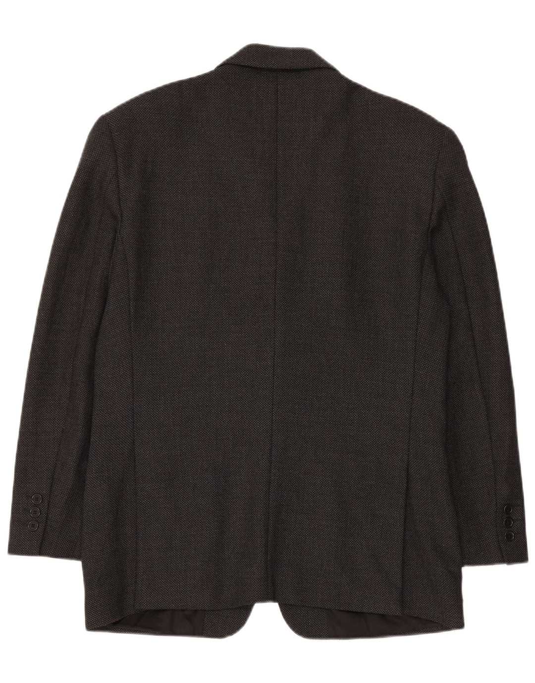 Byblos Mens 3 Button Blazer Jacket EU 48 Medium Grey Wool