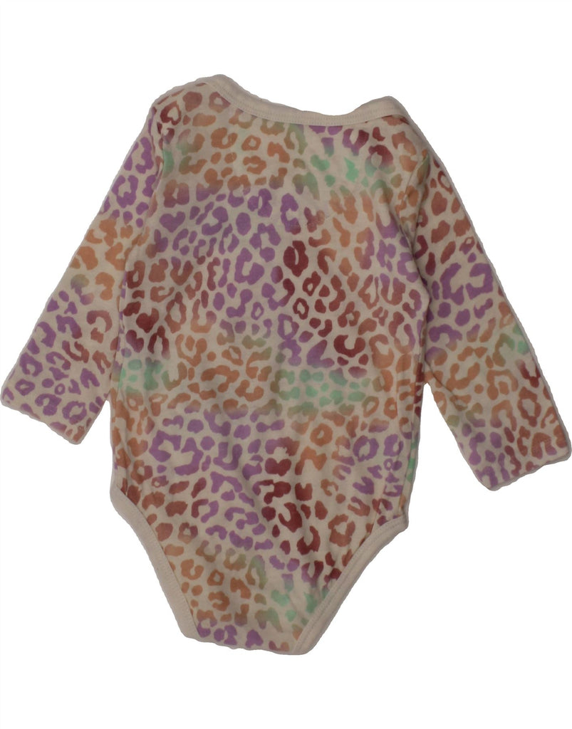 NIKE Baby Girls Bodysuit 6-9 Months Multicoloured Animal Print Vintage Nike and Second-Hand Nike from Messina Hembry 