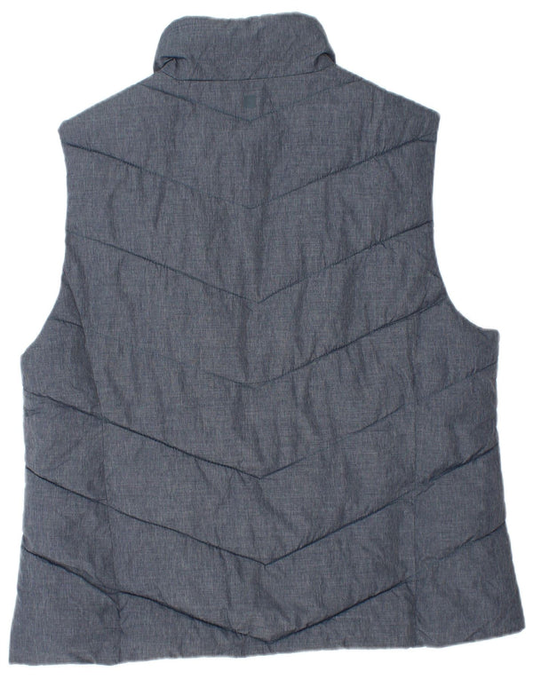 Mountain Warehouse Womens Padded Gilet UK 18 XL Navy Blue Polyester