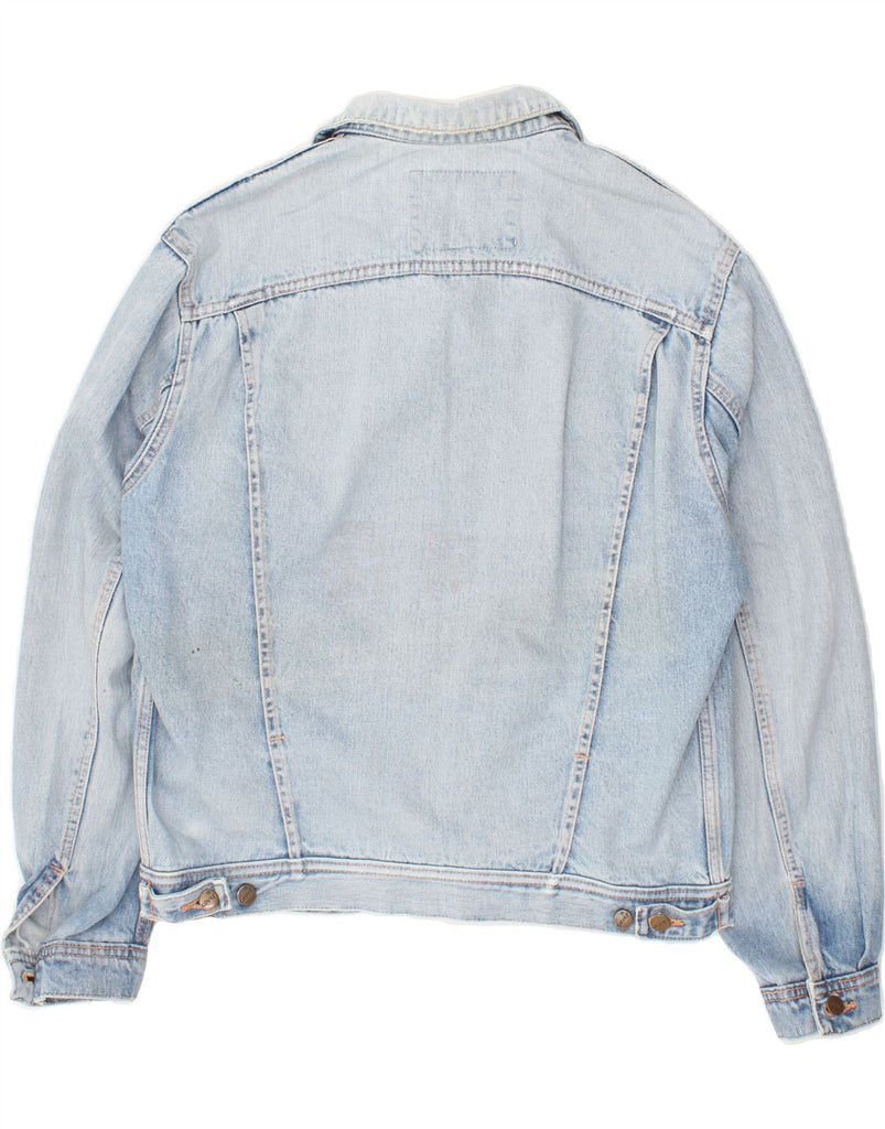 COVER Mens Denim Jacket UK 42 XL Blue Cotton Vintage Cover and Second-Hand Cover from Messina Hembry 