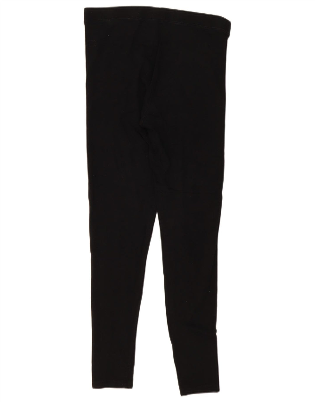 Marks & Spencer Womens Leggings UK 12 Medium Black Cotton