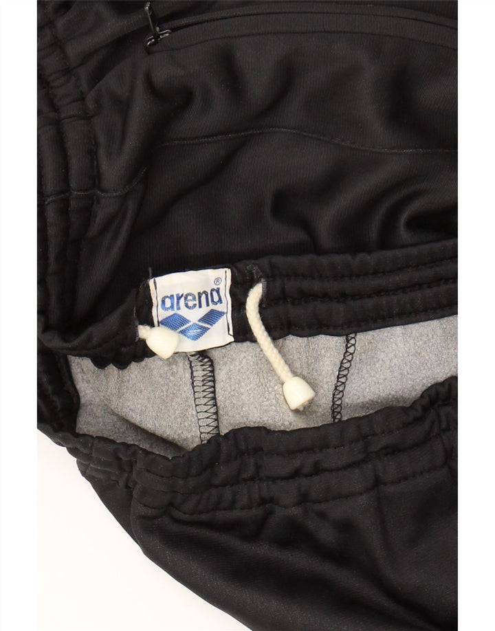 ARENA Womens Graphic Tracksuit Trousers UK 14 Large  Black
