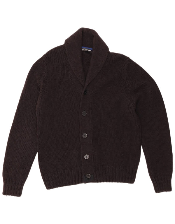 Marks & Spencer Mens Autograph Cardigan Sweater UK 38/40 Medium Black