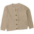 Marks & Spencer Womens Per Una Cardigan Sweater UK 16 Large Off White