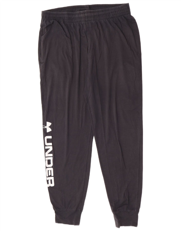 Under Armour Mens Graphic Tracksuit Trousers Joggers XL Black
