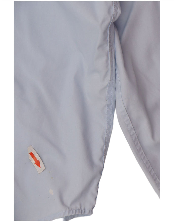 Hugo Boss Mens Regular Fit Shirt Size 44 17 1/2 XL Blue Cotton