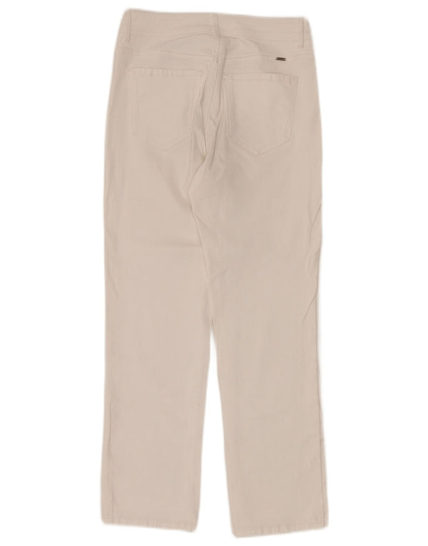 Massimo Dutti Womens Straight Jeans EU 36 XS W26 L26 White