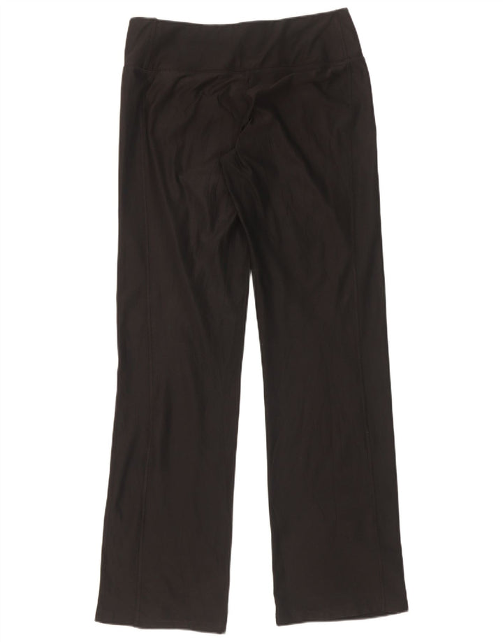 Nike Womens Dri Fit Tracksuit Trousers UK 14 Medium Black Polyester
