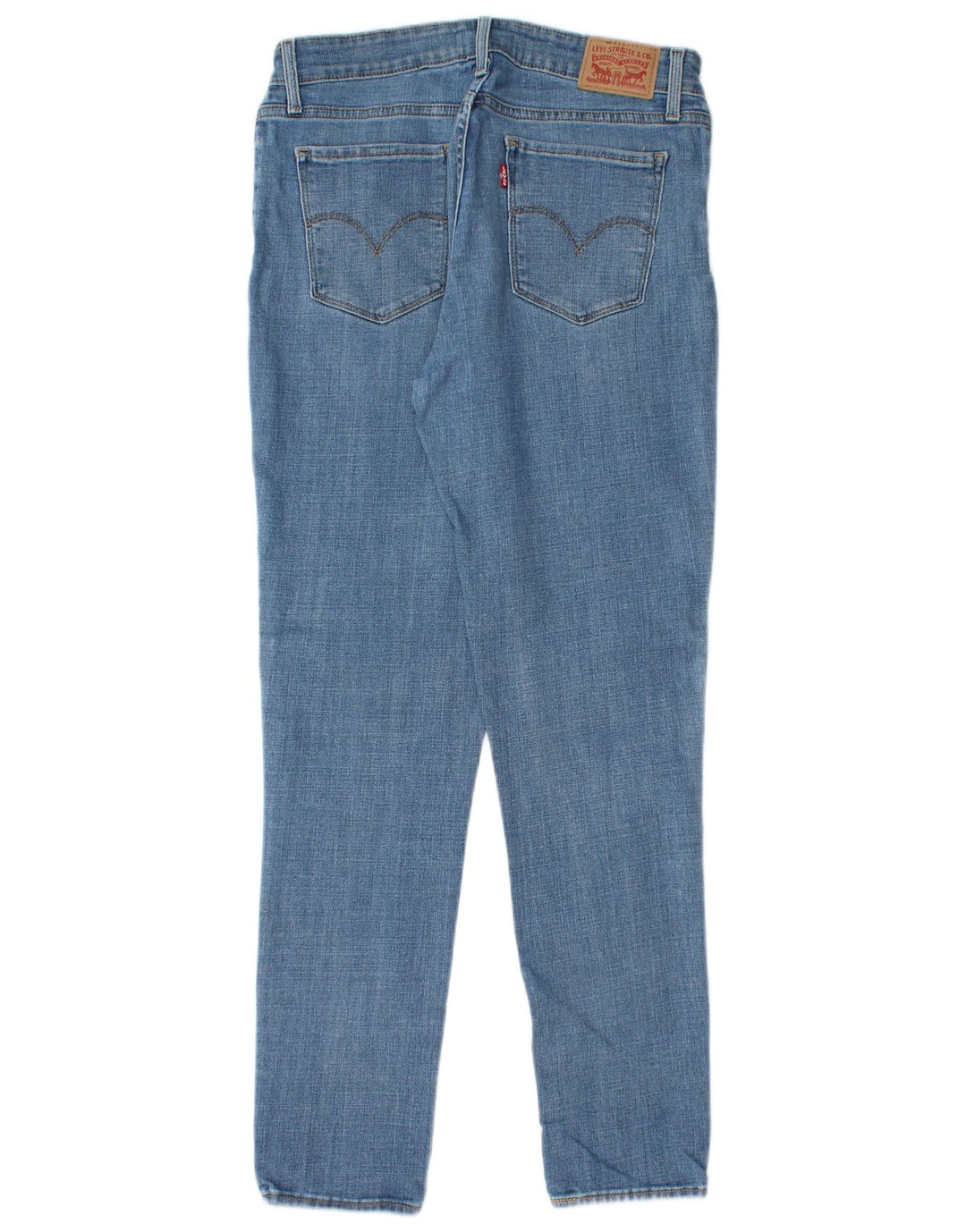 Levi's Womens 711 Skinny Jeans W29 L30 Blue Cotton