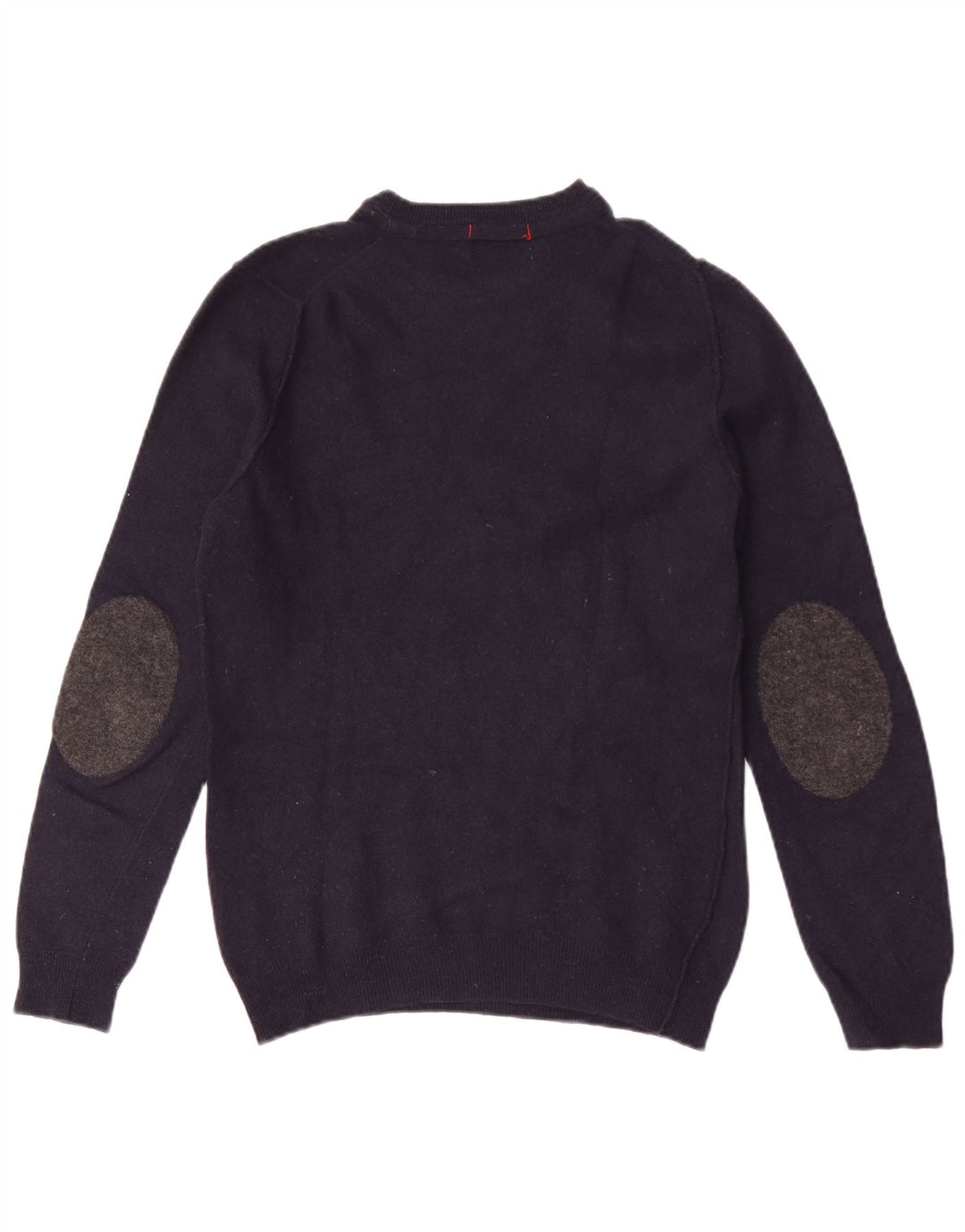 Woolrich Mens Crew Neck Jumper Sweater Small Navy Blue Wool