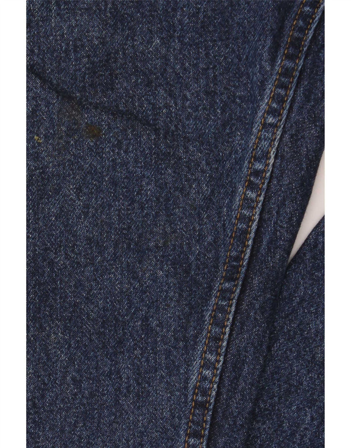 Lee Mens Regular Fit Straight Jeans W34 L29 Navy Blue Cotton