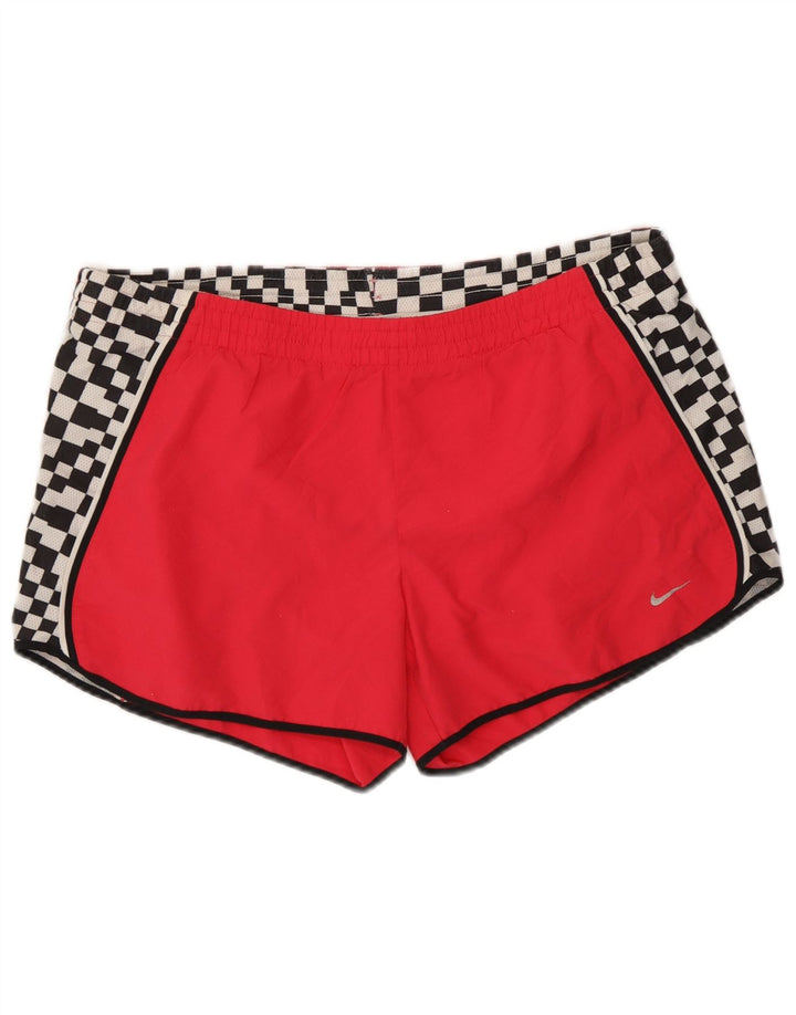 Nike Womens Dri Fit Swimming Shorts UK 14 Medium  Pink Geometric