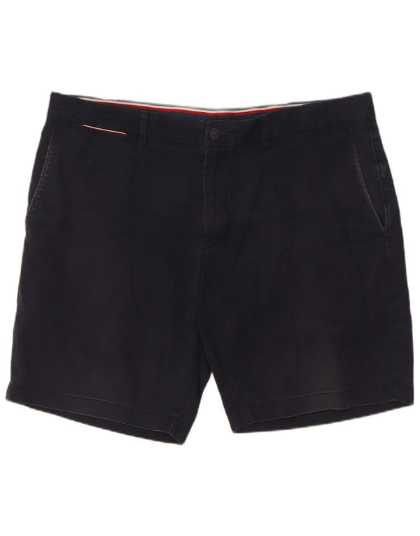 Tommy Hilfiger Mens Chino Shorts W38 XL Navy Blue