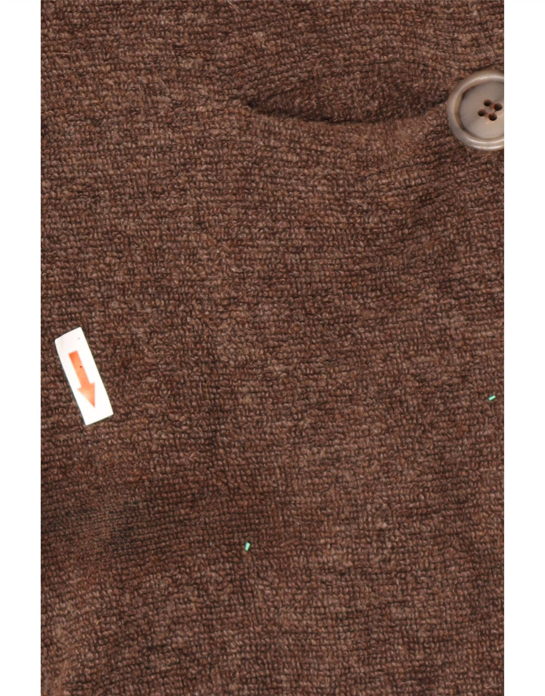 Vintage Womens Overcoat UK 14 Medium Brown Wool