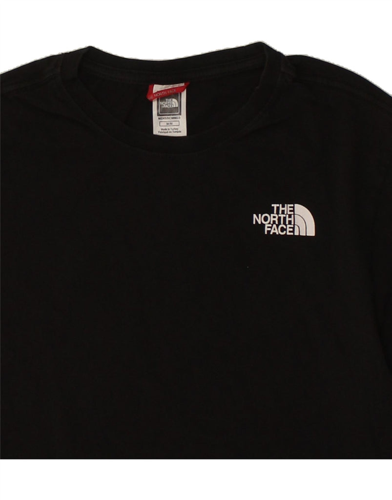 THE NORTH FACE Mens Graphic T-Shirt Top Medium Black Cotton | Vintage The North Face | Thrift | Second-Hand The North Face | Used Clothing | Messina Hembry 