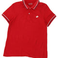 LOTTO Mens Polo Shirt Medium Red Cotton Vintage Lotto and Second-Hand Lotto from Messina Hembry 