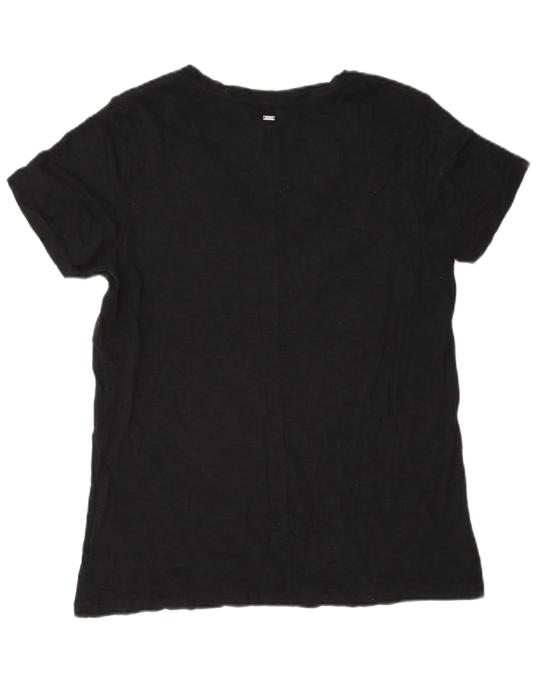 Superdry Womens Oversized T-Shirt Top UK 8 Small Navy Blue Cotton