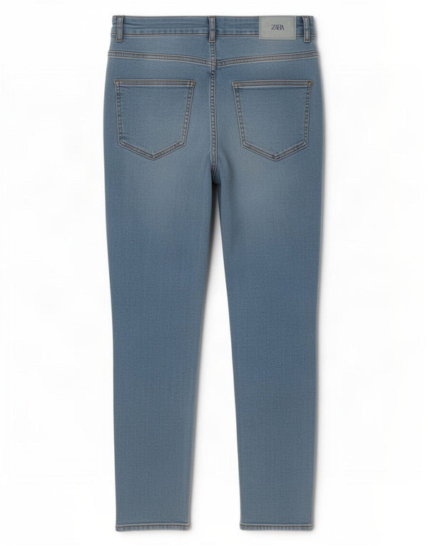 Zara Womens Skinny Jeans EU 42 Large W32 L28 Blue