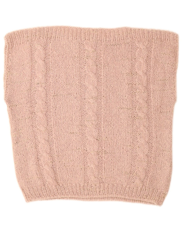 Enrico Coveri Womens Vest Tank Top UK 16 Large Pink