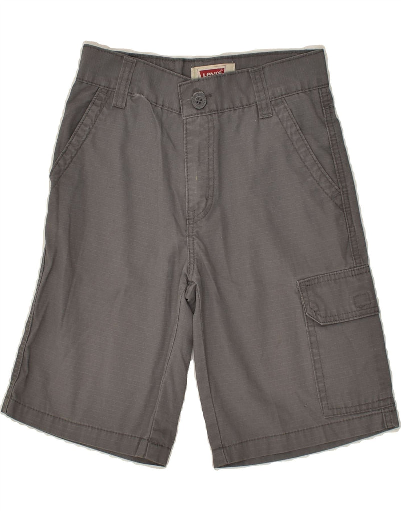 LEVI'S Boys Cargo Shorts 9-10 Years W26  Grey Cotton | Vintage Levi's | Thrift | Second-Hand Levi's | Used Clothing | Messina Hembry 