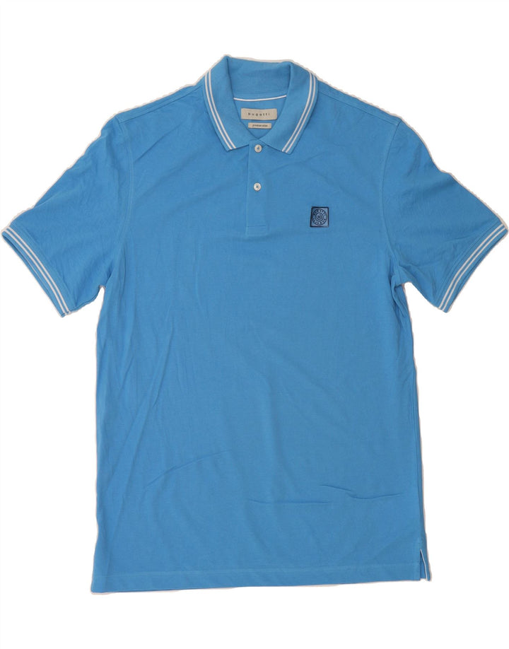 BUGATTI Mens Polo Shirt Large Blue Cotton Vintage Bugatti and Second-Hand Bugatti from Messina Hembry 