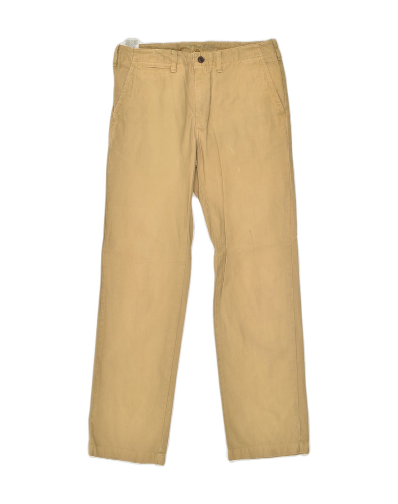 DOCKERS Mens Straight Chino Trousers W34 L34 Beige Cotton | Vintage Dockers | Thrift | Second-Hand Dockers | Used Clothing | Messina Hembry 