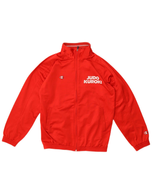 Champion Boys Judo Kuroki Tracksuit Top Jacket 11-12 Years Large Red