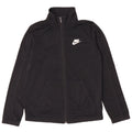 Nike Boys Tracksuit Top Jacket 10-11 Years Medium Black Polyester