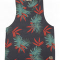 Jack & Jones Mens Vest Top Small Navy Blue Floral