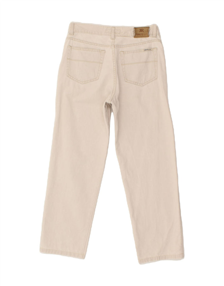 CERRUTI Womens Straight Jeans W33  L27  Beige Cotton Vintage Cerruti and Second-Hand Cerruti from Messina Hembry 