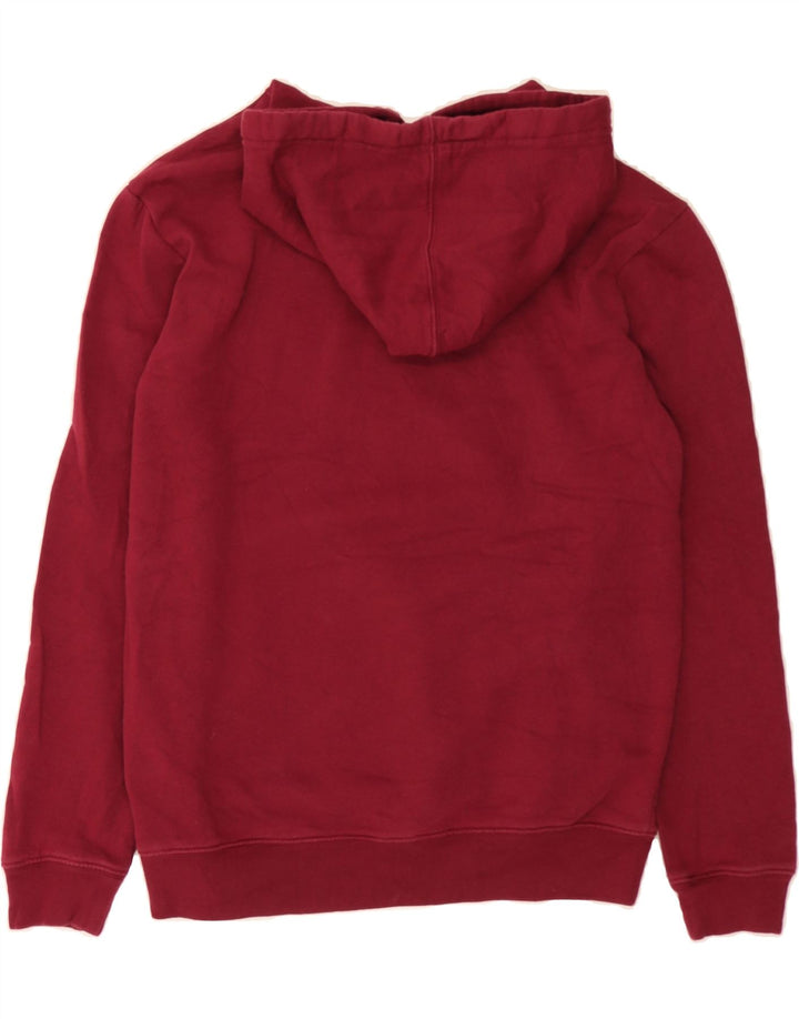 GAP Mens Graphic Hoodie Jumper Small Red Cotton Vintage Gap and Second-Hand Gap from Messina Hembry 