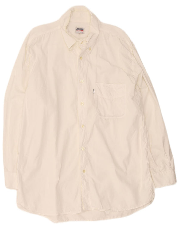 Levi's Mens Shirt Large White